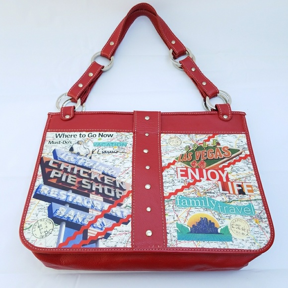 K. Liarura for Little Earth Road Map Purse - Picture 3 of 8